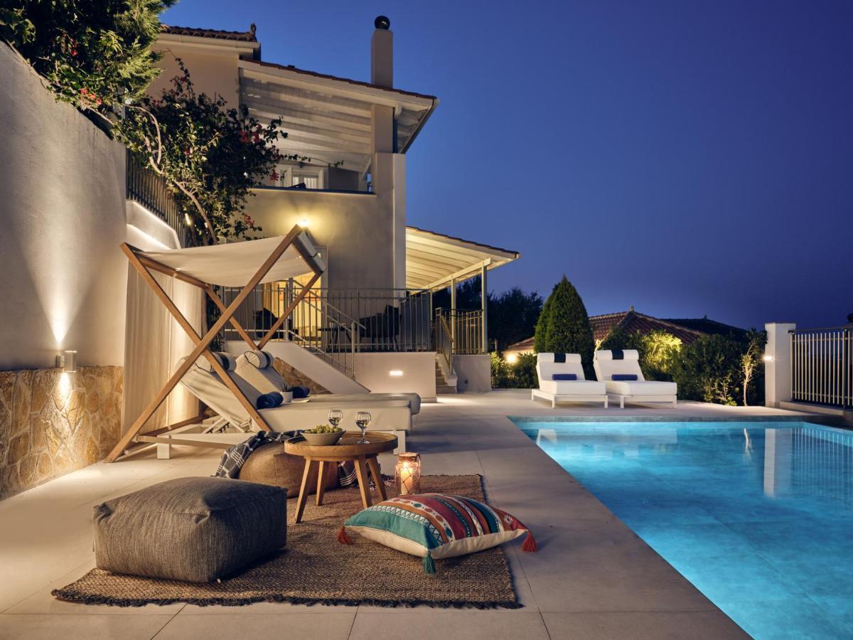 Aerial View Villas Lithakia  Exterior foto