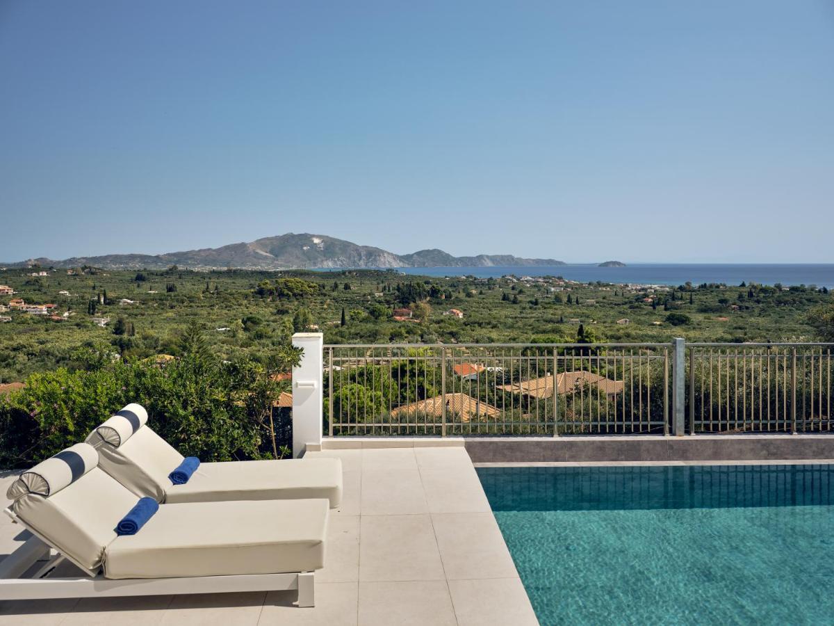 Aerial View Villas Lithakia  Exterior foto