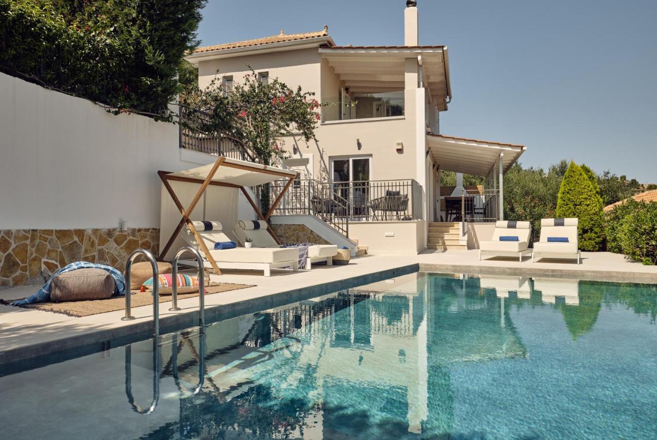 Aerial View Villas Lithakia  Exterior foto