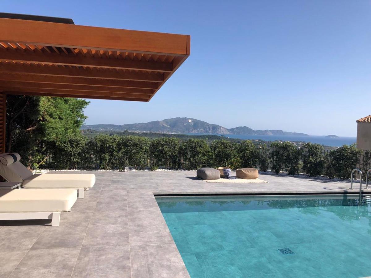 Aerial View Villas Lithakia  Exterior foto